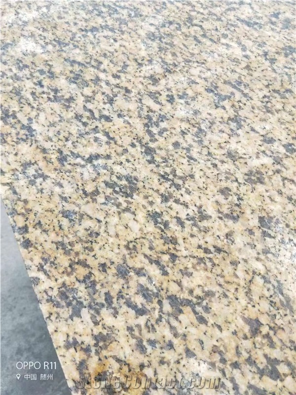 Polished China New Giallo Ornamentale Granite Tile