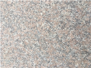 Polished China Rose Porrino Granite Slab and Tiles