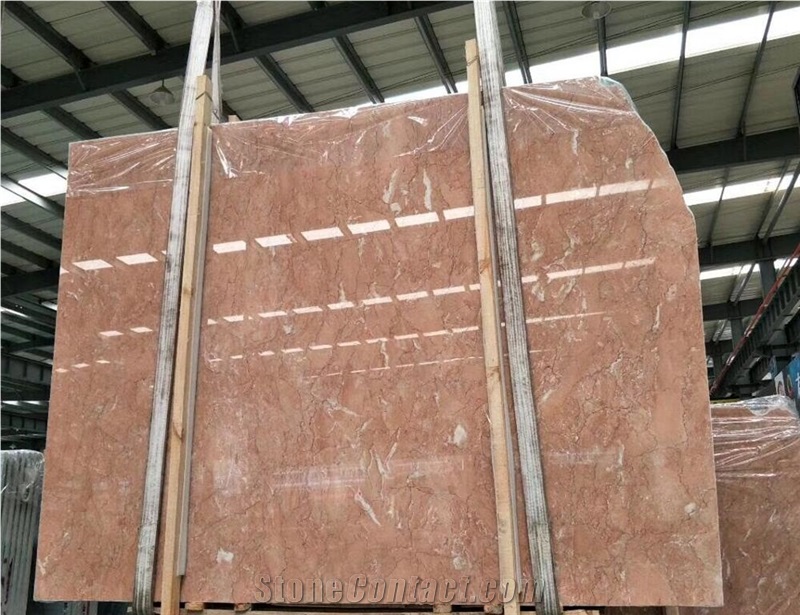 Tea Rose Marble Wall Covering Slabs