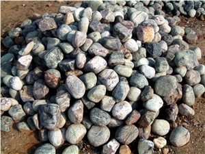 Rain Forest Green Marble Pebble Stones
