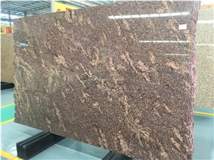 Brazil Giallo California Granite Slabs Floor Tiles