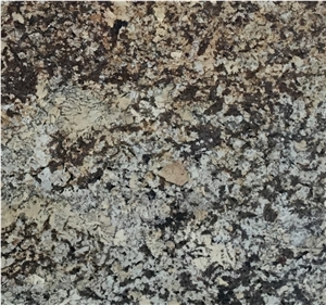 Brazil Golden Crystal Granite Slabs Flooring Tiles