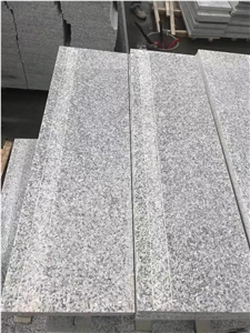 Cheapest China Hubei G602 Grey Granite Steps Riser