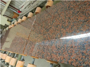 China G562 Maple Charme Red Granite Slabs Tiles