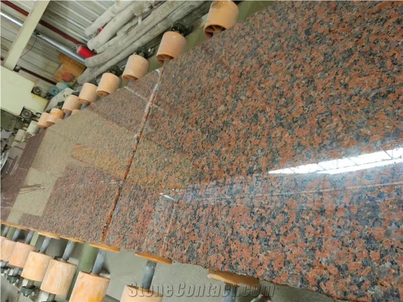 Chinese G562 Maple Leaf Red Granite Slabs Price