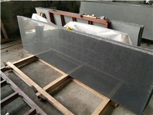 Chinese Padang Black Granite Slabs Flooring Tiles