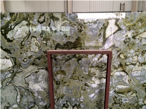 Emerald Green Marble Slabs Wall Flooring Tiles