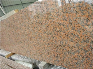 G562 Maple Rojo Red Granite Slabs Floor Tiles