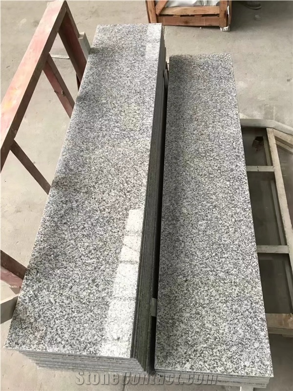 G602 Bianco Sardo Grey Granite Slabs Floor Tiles