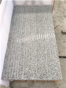 G602 Bianco Sardo Grey Granite Steps Stair Riser