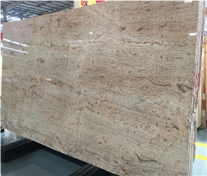 Indian Sivakasi Gold Granite Slabs Flooring Tiles
