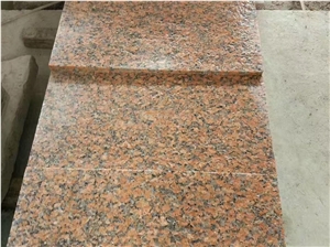Karimnagar Maple Red Granite Slabs Floor Tiles