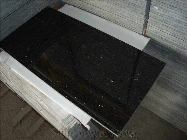 Kayon Nero Spark Black Granite Wall Floor Tiles
