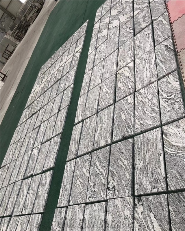 Layout Multicolour Grain Granite Flooring Tiles