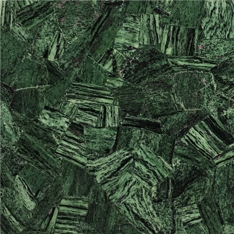 Luxury Green Malachite Semiprecious Gemstone Slabs