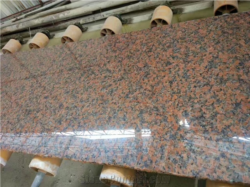 Maple Red Crabapple Granite Slabs Flooring Tiles