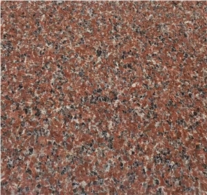 Renhe Island Red Granite Slabs Wall Flooring Tiles