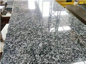Sea Wave Flower Grey Granite Slabs Flooring Tiles