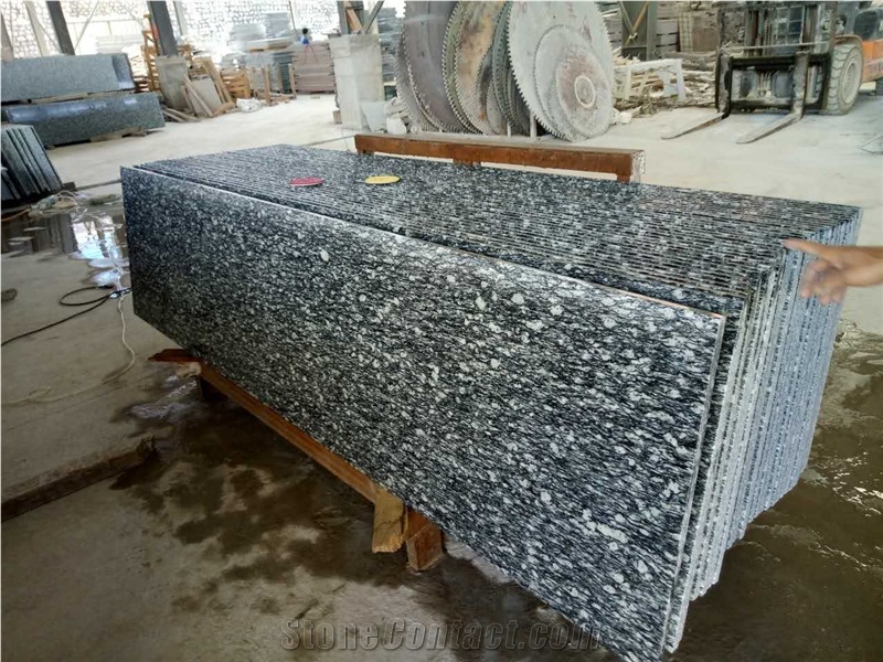 Seawave White Granite Slabs Walling Flooring Tile