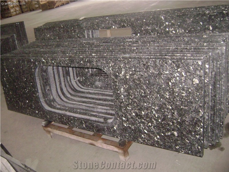 Silver Pearl Granite Slabs Walling Flooring Tiles