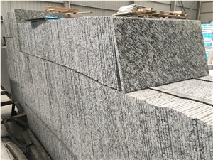 Spray Grey Flower Granite Slabs Wall Flooring Tile