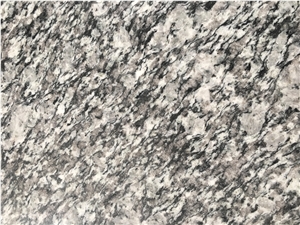 Spray Grey Flower Granite Slabs Wall Flooring Tile