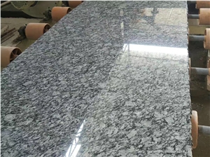 Spray White Granite Slabs Walling Flooring Tiles