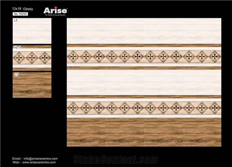 Wood-Look Ceramic Tiles