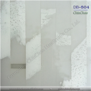 Feather Decorative Artificial Onyx Wall Panel