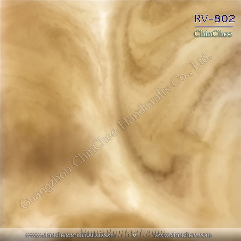 Translucent Artificial Stone Wall Panel Slabs and Tiles