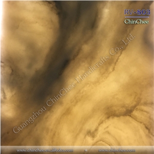Translucent Artificial Stone Wall Panel Slabs and Tiles