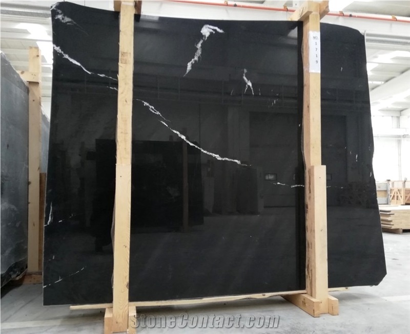 Alexandre Black Marble, Deep Black Turkish Marble