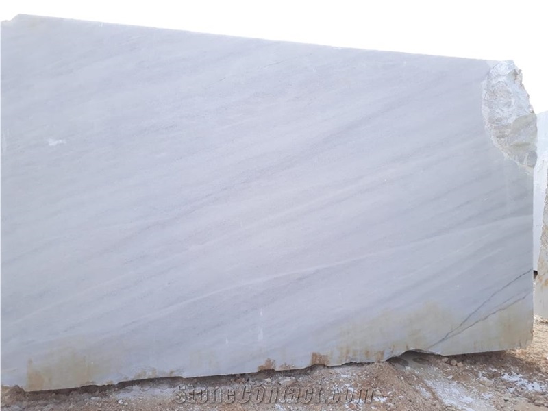 Bianco White Marble Blocks, Bursa Kemal Pasa White Marble Blocks