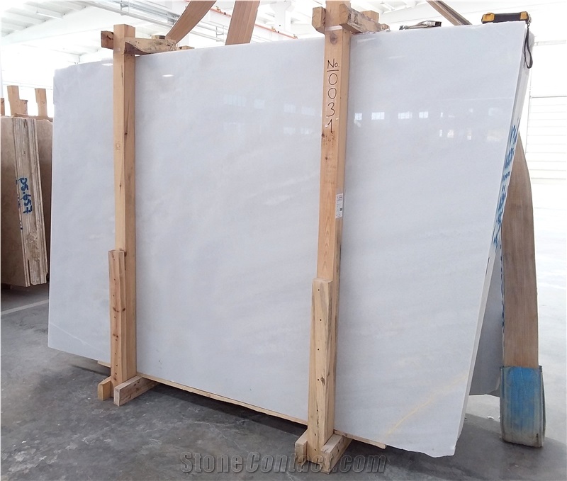 Bianco White Marble Slabs, Turkish White Marble