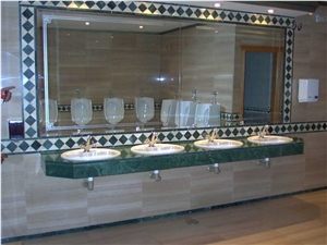 Commercial Bath Countertop Marble Green India