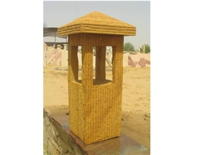 Jodhpur Gold Sandstone Lamps and Lamp Posts