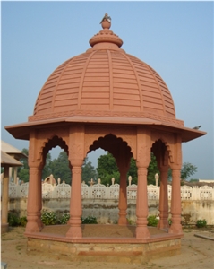 Jodhpur Pink Sandstone Gazebo