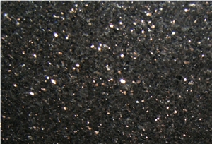 India Black Galaxy Granite Slab Polished