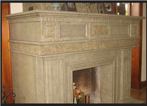 Crema Costa Rica Marble Fireplaces