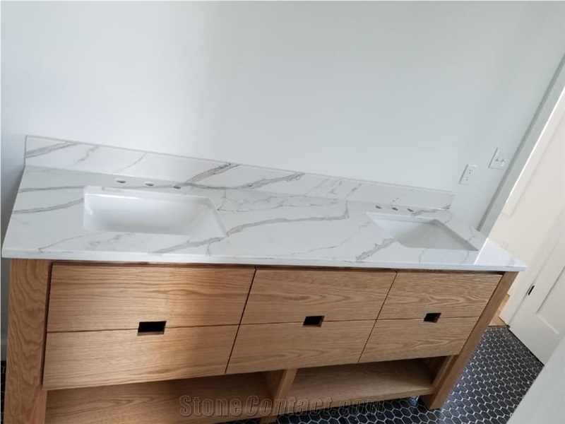Quartz Stone Bathroom Vanity Top