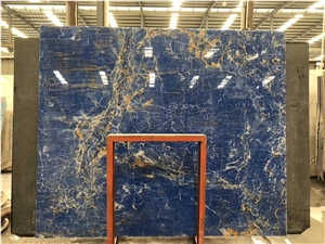Africa Blue Sodalite Honecomb Panel