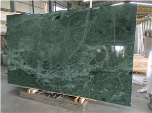 Big Flowers Green,Empress Green Marble Table Top