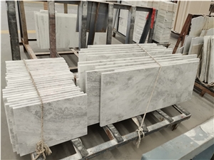 Orlando Gray Marble Slab, Cut-To-Size Tiles