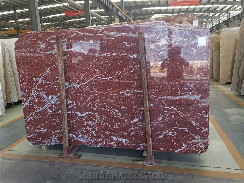 Rosso Francia Classico Red Marble Luxuary Marble