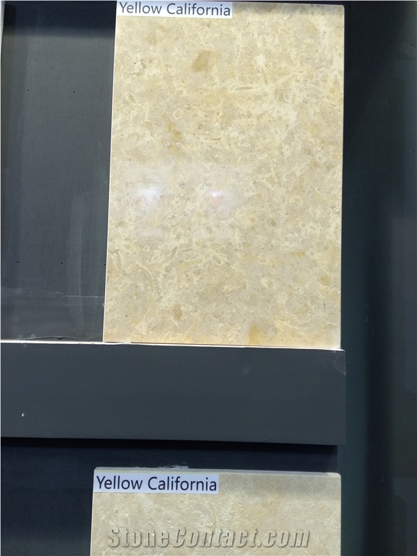 California Honey-Giallo Provenza-Yellow California Limestone Tiles, Slabs