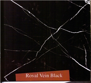 Royal Vein Black Marble