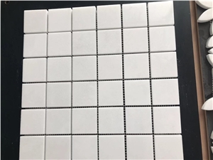 Crystal White Mosaic Flooring for Bathroom