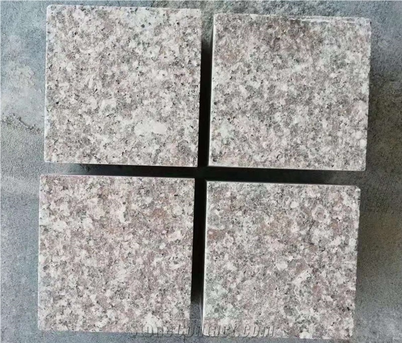 G664 Granite Cubes Flamed
