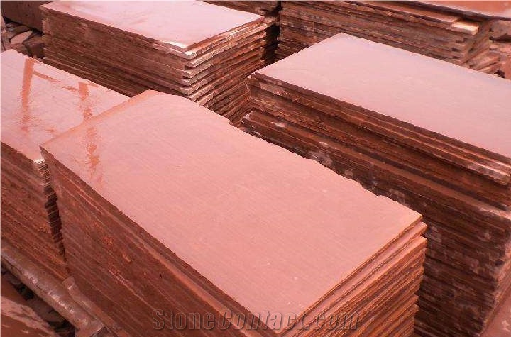 Red Sandstone Tiles, China Red Sandstone