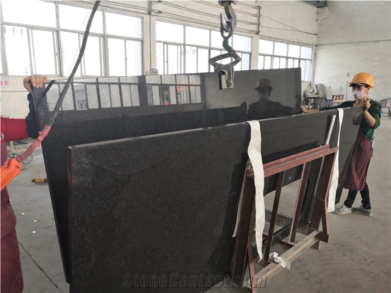 Chinese Black Pearl Granite for Countertops
